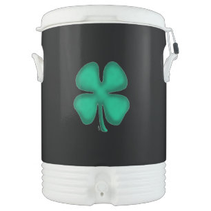 Black Irish Igloo beverage cooler white 10 gallon