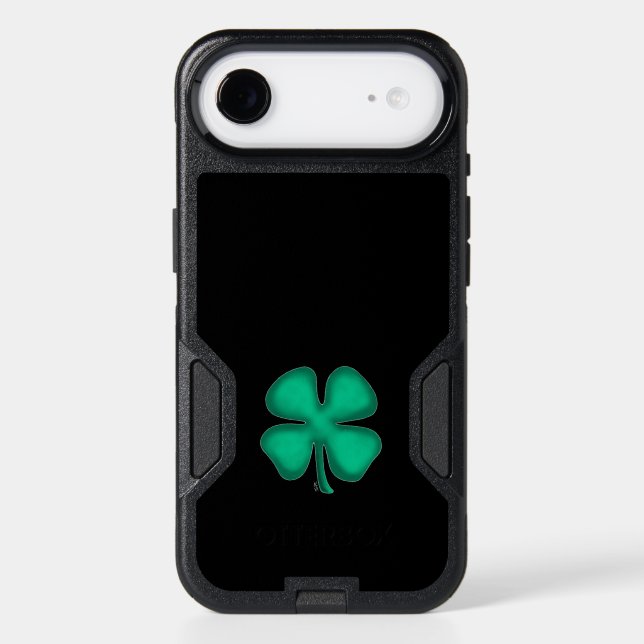 Black Irish iPhone 17 Air OtterBox Commuter case (Back)