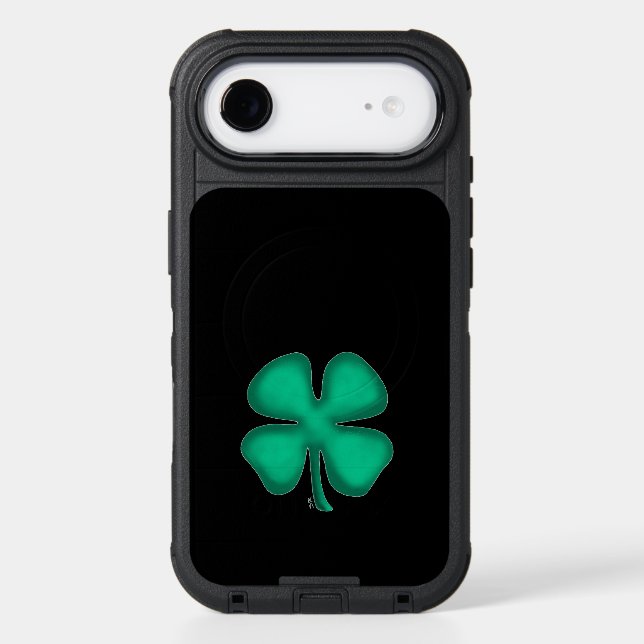 Black Irish iPhone 17 Air OtterBox Defender case (Back)