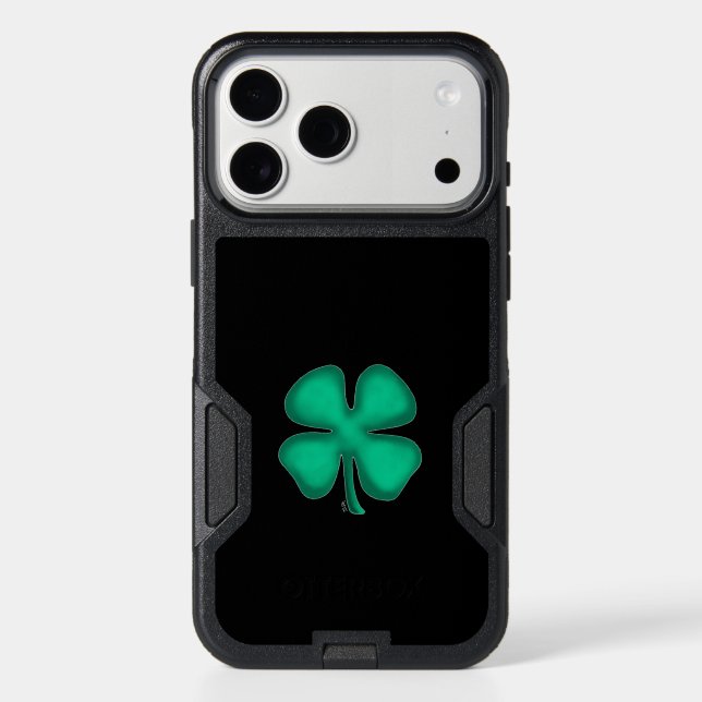 Black Irish iPhone 17 Pro Max OB Commuter case (Back)