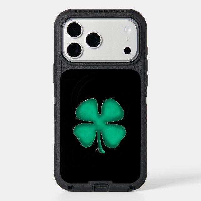 Black Irish iPhone 17 Pro Max OB Defender case (Back)