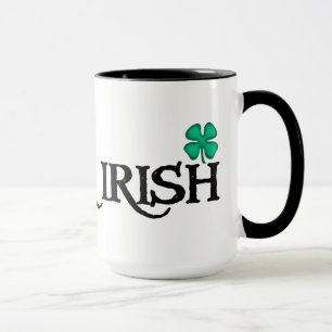 Black Irish large combo mug