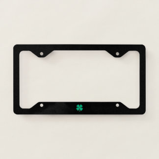 Black Irish license plate frame B