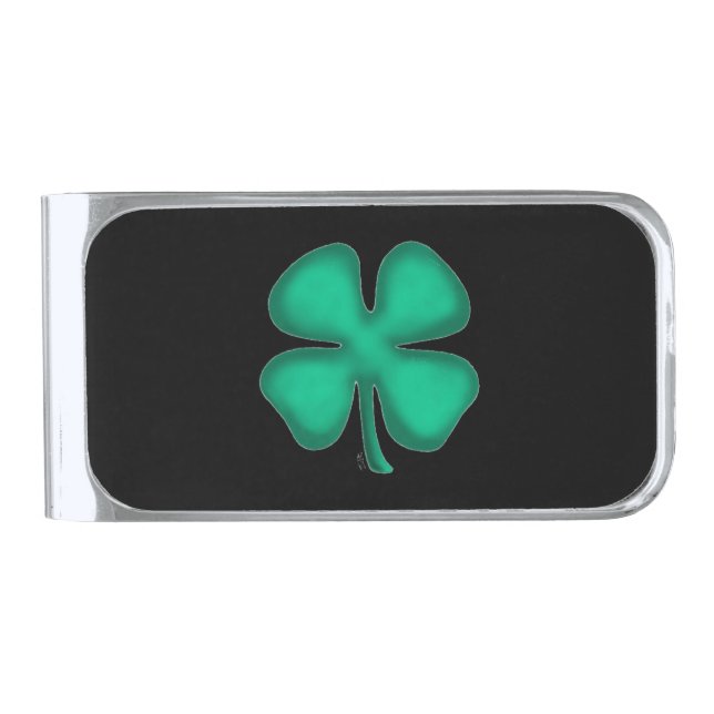 Black Irish money clip (Front)