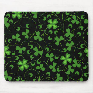 Black Irish Mouse Pad