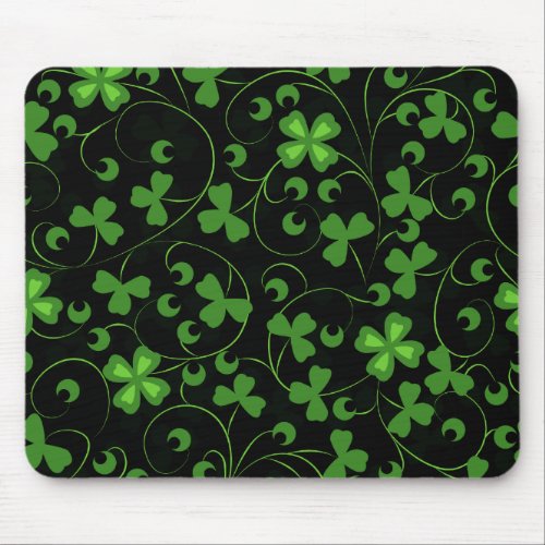 Black Irish Mouse Pad