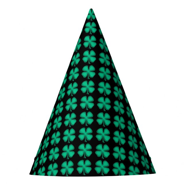 Black Irish party hats (Front)
