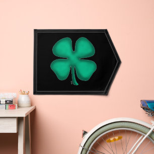 Black Irish pennant banner