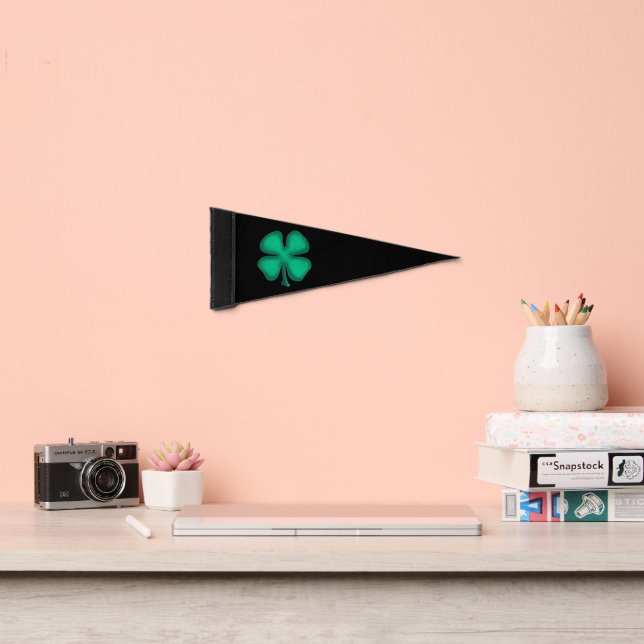 Black Irish pennant flag (Insitu 2)