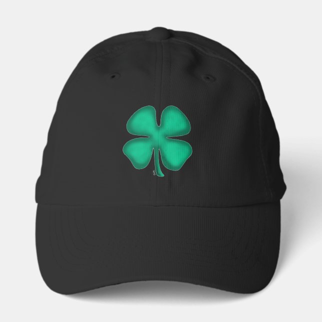 Black Irish performance golf cap (Front)
