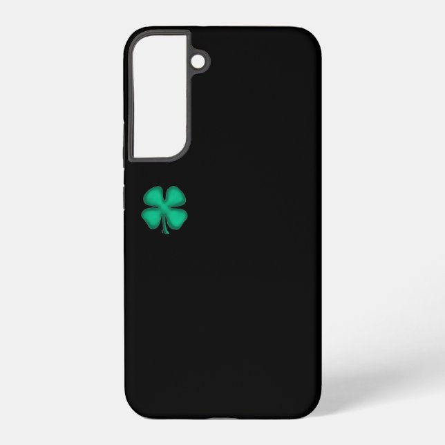 Black Irish Samsung S22 Plus phone case (Back)