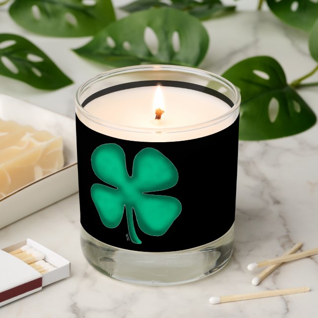 Black Irish scented candle (Lit)