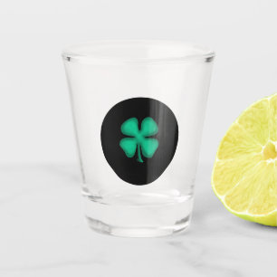 Black Irish shot glass