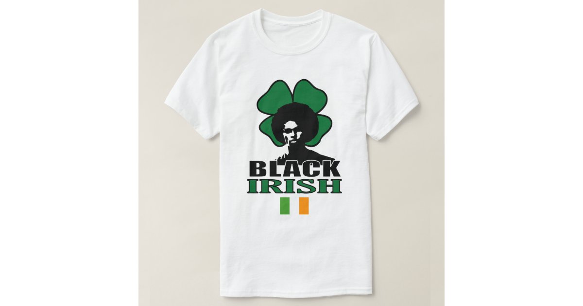 Black Irish T-Shirt | Zazzle