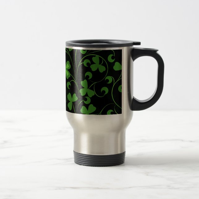 Black Irish Travel Mug (Right)