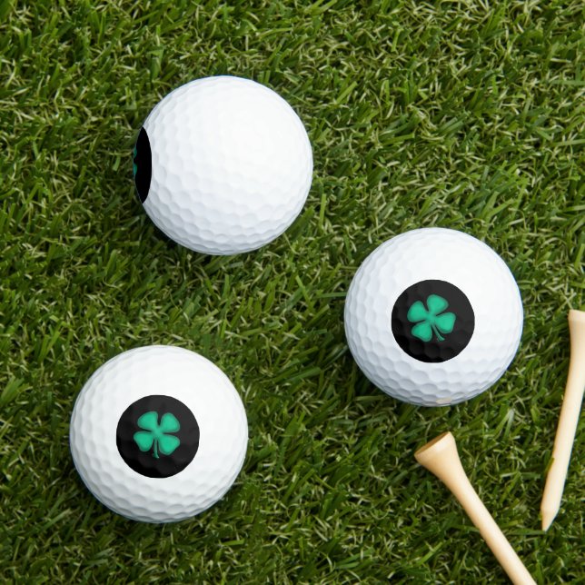 Black Irish value golf balls 3 pk (Insitu Grass)