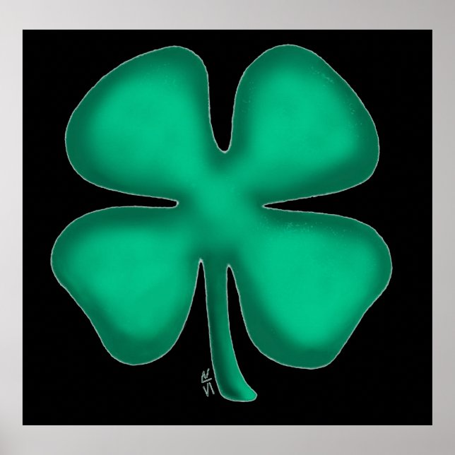 Black Irish value matte poster (Front)