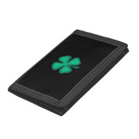 Black Irish wallet black trim