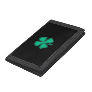 Black Irish wallet black trim