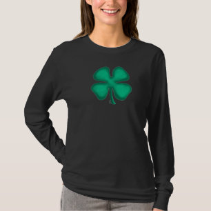 Black Irish women long sleeve shirt