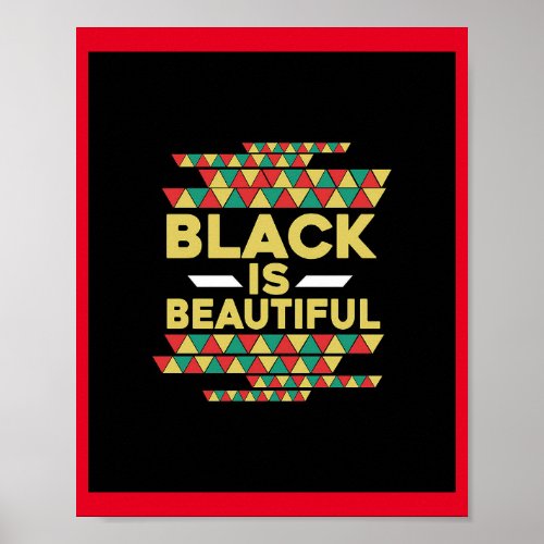 Black is Beautiful Poster