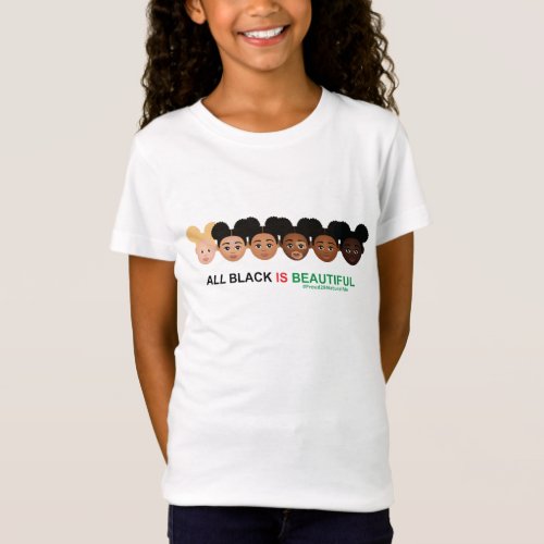 Black is Beautiful Proud2BNaturalMe T_Shirt