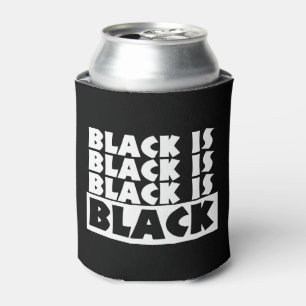 Black Is Black Can Cooler