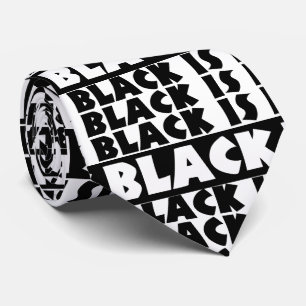Black Is Black Tie