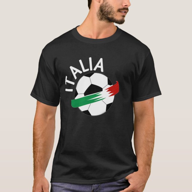 Black Italy T-Shirt. 01 T-Shirt (Front)