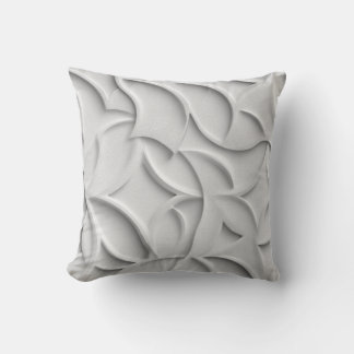 Black & Ivory Geometric Throw Pillow