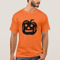 Black Jack-O-Lantern Pumpkin Shape