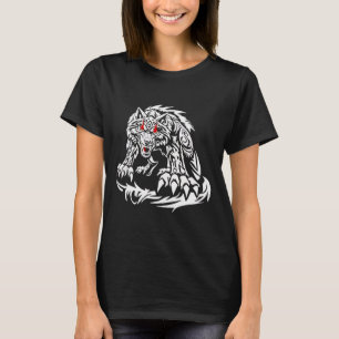 Black Jacob Fatu Wolf T-Shirt