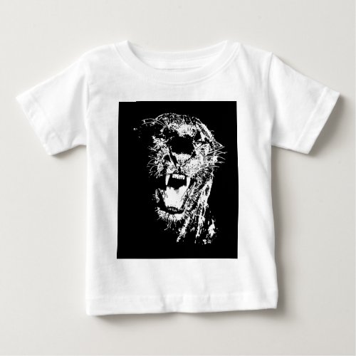 Black Jaguar Baby T_Shirt