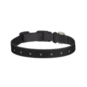 Black Jaguar or panther Big Cat Face Pet Collar
