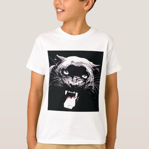 Black Jaguar Panther T_Shirt