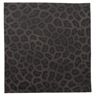 Black Jaguar stain Cloth Napkin