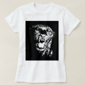 Womens Mom Is Queen of the Jungle Cute and Funny Jaguar with Cubs V-Neck  T-Shirt