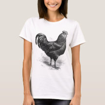 black java rooster