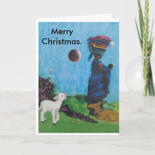 Black Jesus and the Black Madonna Holiday Card