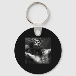 Black Jesus, Christianity, Church, Christ, Jesus 1 Keychain