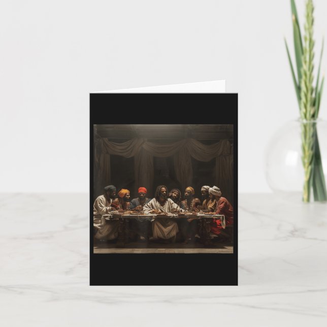 Black Jesus, Last Sacrament, Jesus 0  Card (Front)