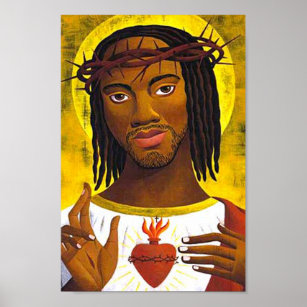 Black Jesus Posters & Prints | Zazzle
