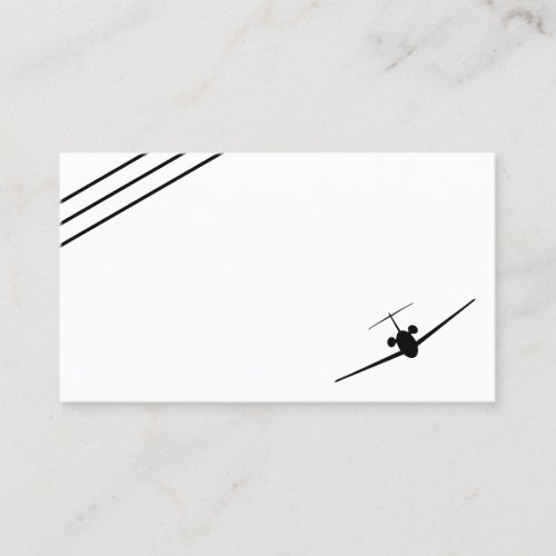 Black Jet Aviation Business Card