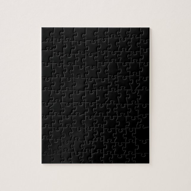 Black Jigsaw! Jigsaw Puzzle (Vertical)