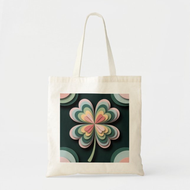 “Black Jumbo Tote Bag –Ai design  (Front)