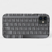 Black Keyboard Case-Mate iPhone Case (Back (Horizontal))