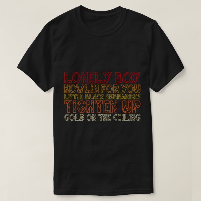 Black Keys - Songs Classic T-Shirt (Design Front)