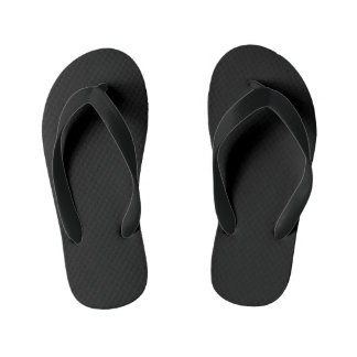 Black kid's flip flops