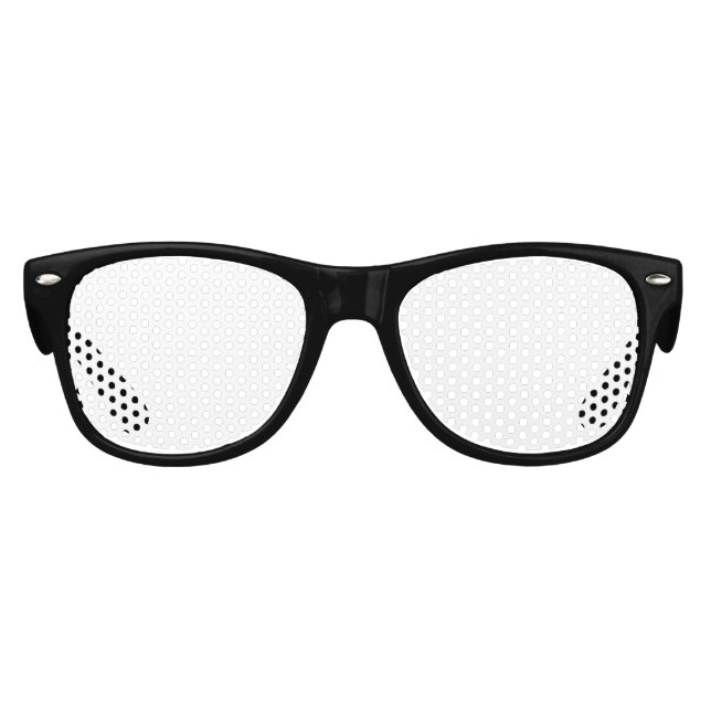 Black Kids Retro Party Shades (Front)