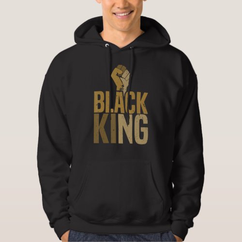 Black King African American Black History Month_1 Hoodie